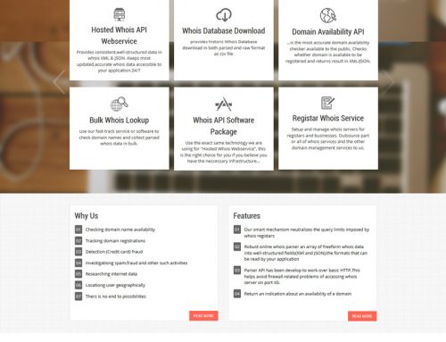 Whois Api Website
