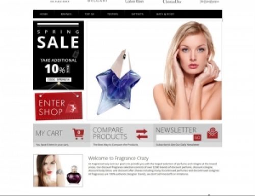 Fragrance Crazy Website